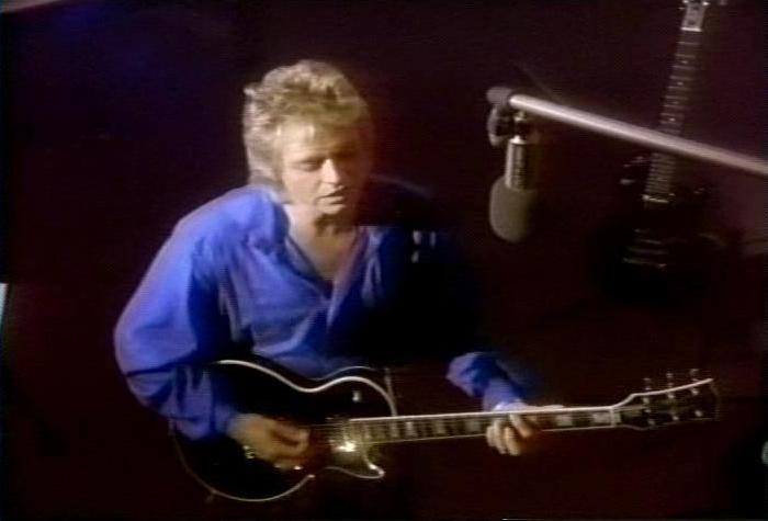 Screenshot from the music video for Ben's solo hit, 'Stay The Night'