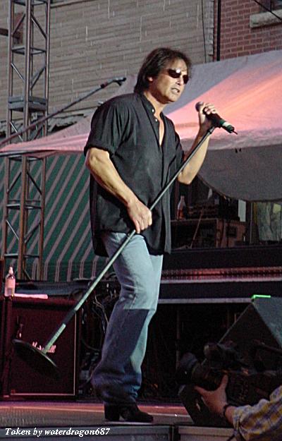 Jimi Jamison live in Deadwood, South Dakota, 18 June, 2005. Photo copyright waterdragon687; not to be reproduced without permission.
