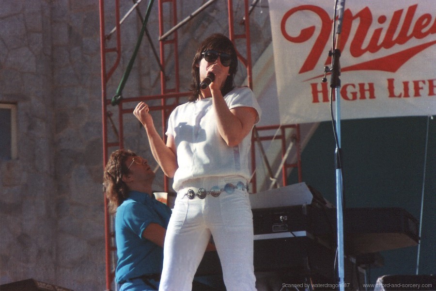 Jimi Jamison live, circa 1985; provenance unknown