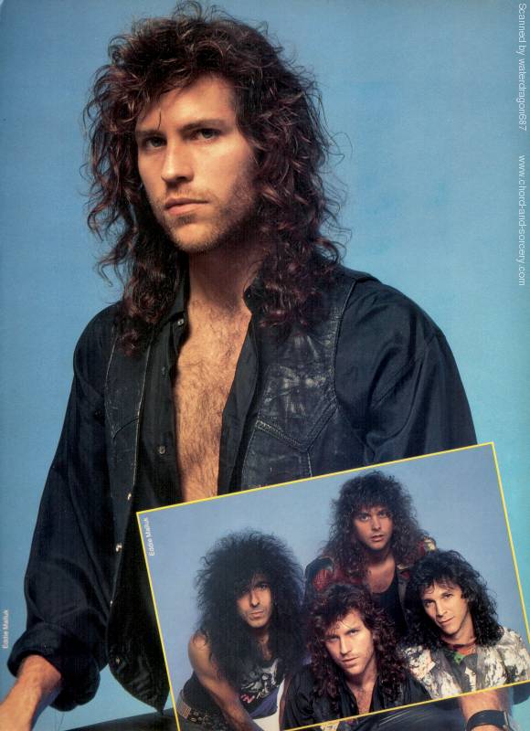Kip Winger, circa 1989; from an article in ROCK SCENE magazine, exact issue unknown