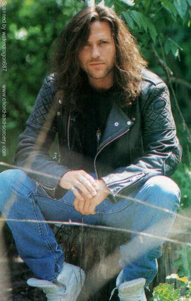 Kip Winger, circa 1993; from an article in RIP magazine, exact issue unknown