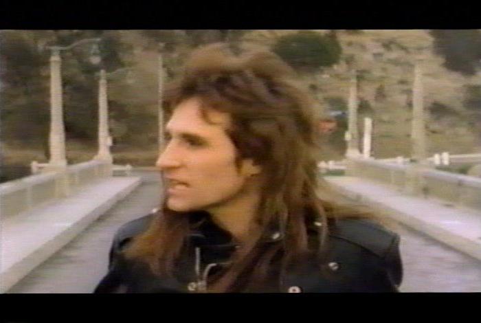 Screenshot from the music video for 