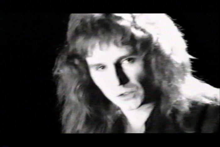 Screenshot from the music video for 