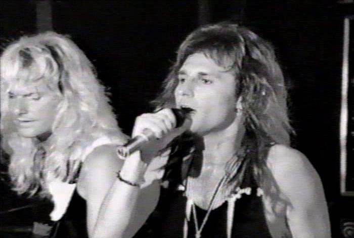 Screenshot from the music video for 'When I See You Smile'