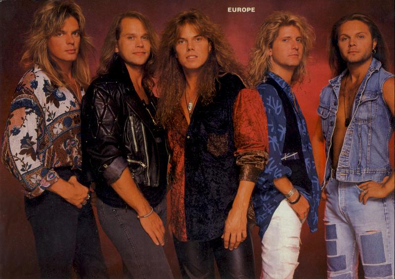 Europe, circa 1991; possibly from a METAL EDGE pinup