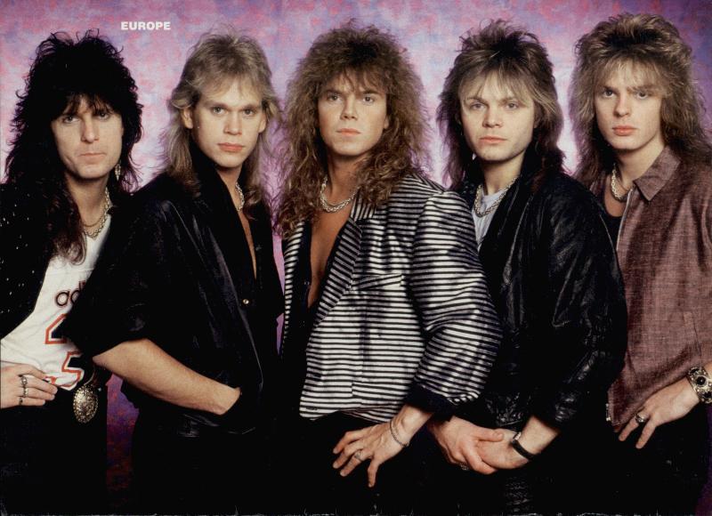 Europe, circa 1987; possibly from a METAL EDGE pinup