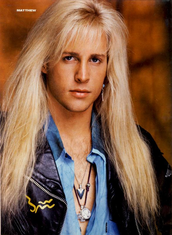 Matthew Nelson, circa 1991; from the NELSON COLOR SPECTACULAR