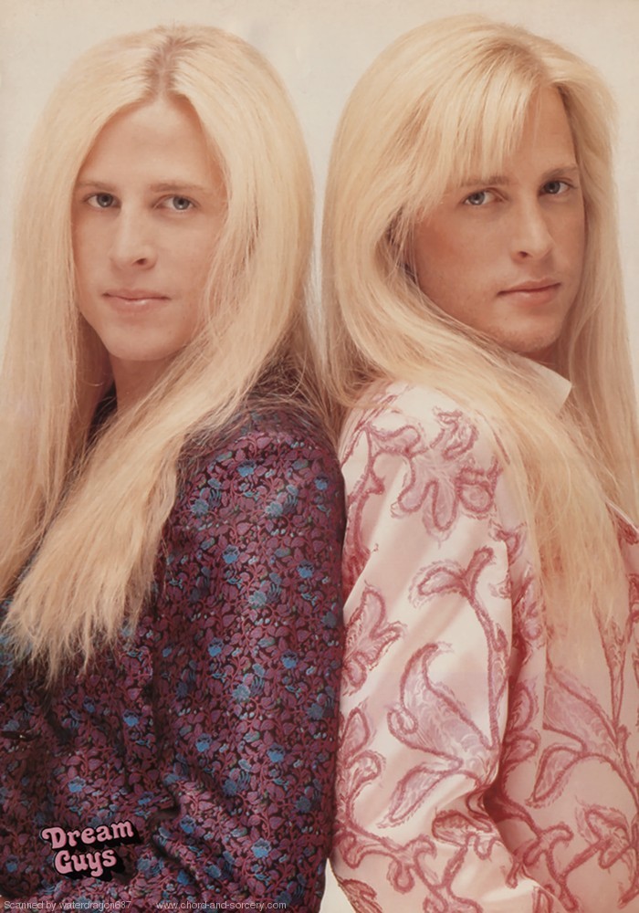 Matthew and Gunnar Nelson, from a pinup inside the front cover of DREAM GUYS magazine, September 1991 issue