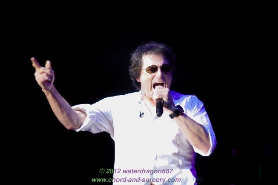 Jimi Jamison live in Hoffman Estates, Illinois, 7 July 2012. Photo copyright waterdragon687, all rights reserved; not to be reproduced without permission.