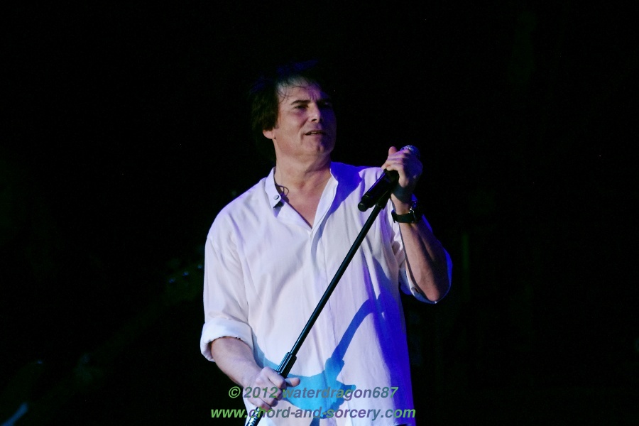 Jimi Jamison live in Hoffman Estates, Illinois, 7 July 2012. Photo copyright waterdragon687, all rights reserved; not to be reproduced without permission.
