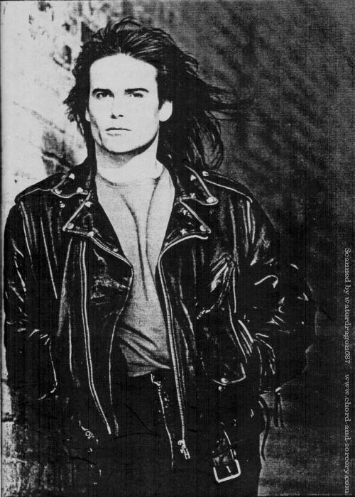 Jimi Jamison, circa 1991; from the cover of the #14 issue of ROCK REPORT, a Dutch music magazine
