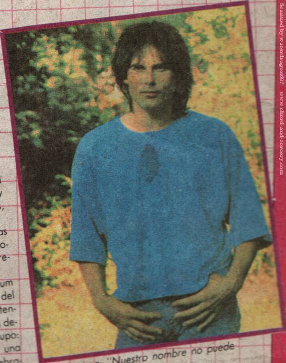 Jimi Jamison, from an article in the January 1988 issue of CLIP, an Argentinian music newspaper