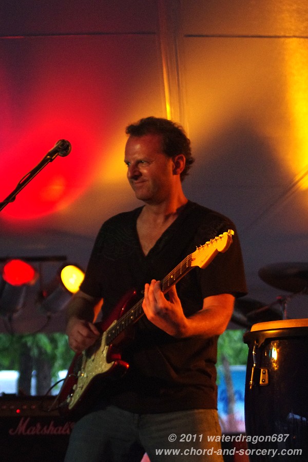 Jim Coughlin live in Red Wing, Minnesota, 6 August, 2011. Photo copyright waterdragon687; not to be reproduced without permission.