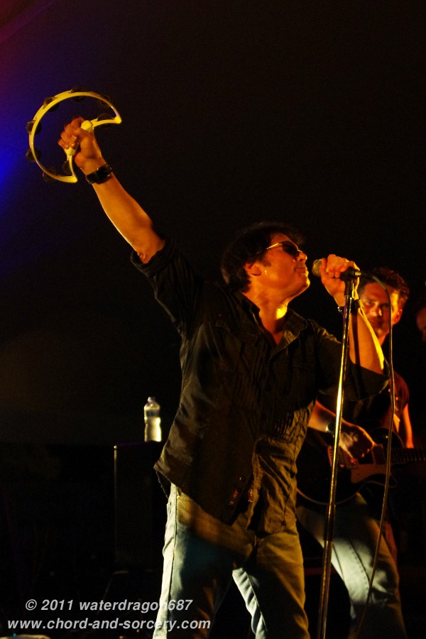 Jimi Jamison live in Red Wing, Minnesota, 6 August, 2011. Photo copyright waterdragon687; not to be reproduced without permission.