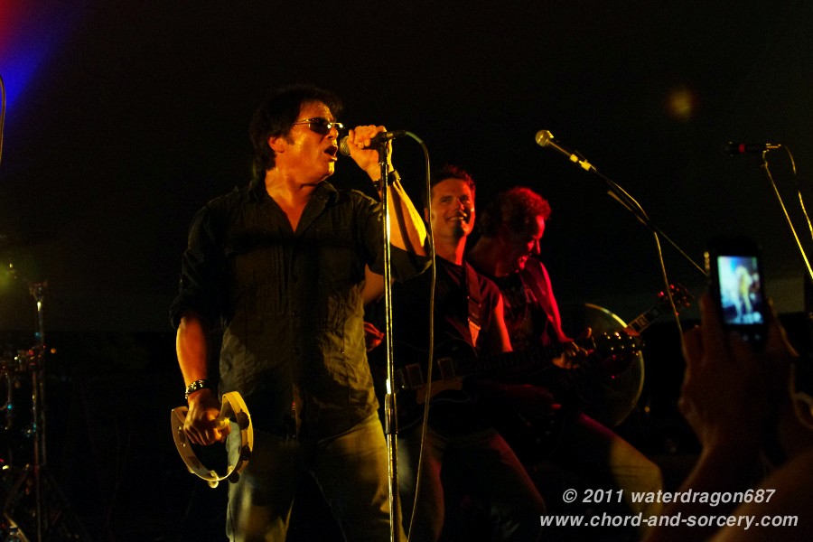 Jimi Jamison, Pat Balder, and Mark Reuter live in Red Wing, Minnesota, 6 August, 2011. Photo copyright waterdragon687; not to be reproduced without permission.