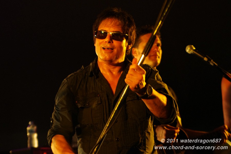 Jimi Jamison live in Red Wing, Minnesota, 6 August, 2011. Photo copyright waterdragon687; not to be reproduced without permission.