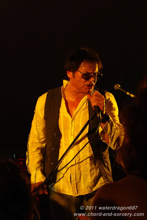 Jimi Jamison live in Red Wing, Minnesota, 6 August, 2011. Photo copyright waterdragon687; not to be reproduced without permission.