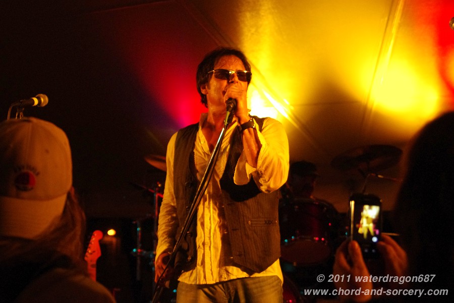 Jimi Jamison live in Red Wing, Minnesota, 6 August, 2011. Photo copyright waterdragon687; not to be reproduced without permission.