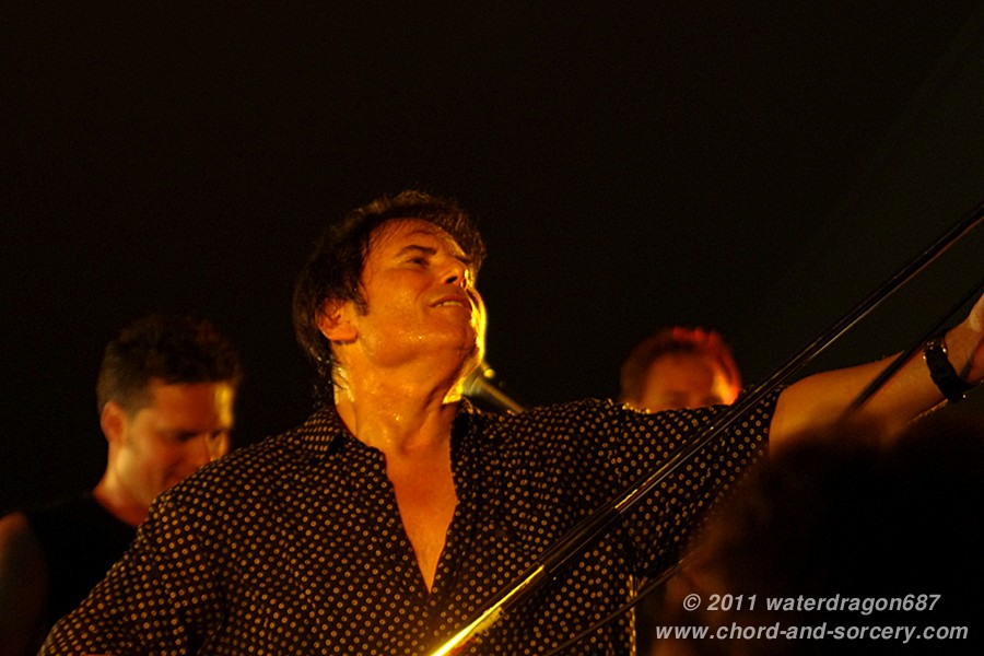 Jimi Jamison live in Red Wing, Minnesota, 6 August, 2011. Photo copyright waterdragon687; not to be reproduced without permission.