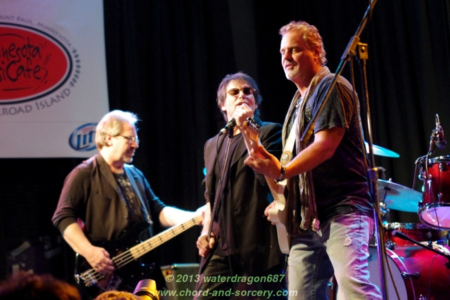 Jimi Jamison, Ken Halland, and Mark Reuter live in St. Paul, Minnesota, 1 March 2013. Photo copyright waterdragon687, all rights reserved; not to be reproduced without permission.