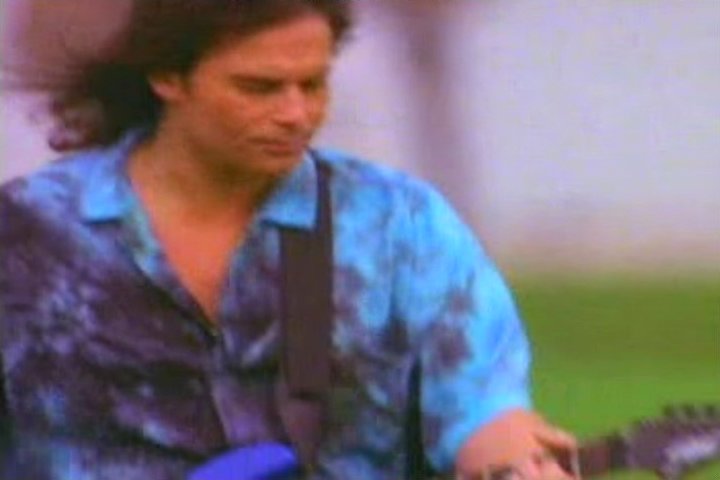 Screenshot from the music video for Jimi Jamison's song 'I'm Always Here'