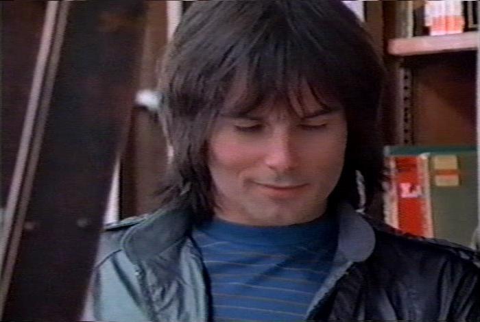 Screenshot from the music video for Survivor's song 'I Can't Hold Back'