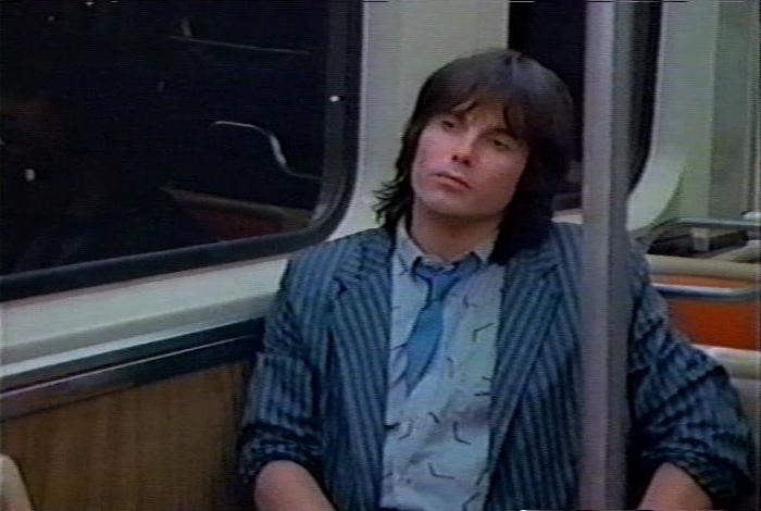 Screenshot from the music video for Survivor's song 'I Can't Hold Back'