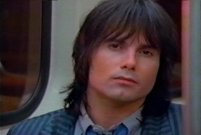 Screenshot from the music video for Survivor's song 'I Can't Hold Back'