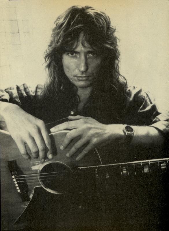 David Coverdale, 1980's; provenance unknown