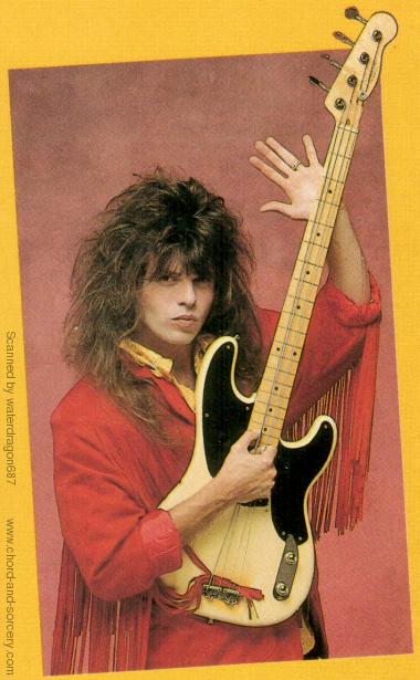 Rudy Sarzo, mid-1980's; provenance unknown