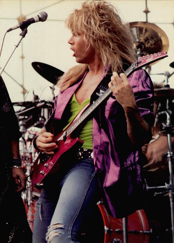 Adrian Vandenberg, from an article in CIRCUS magazine