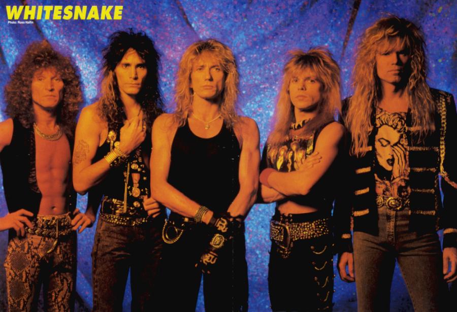 Whitesnake, circa 1990; provenance unknown