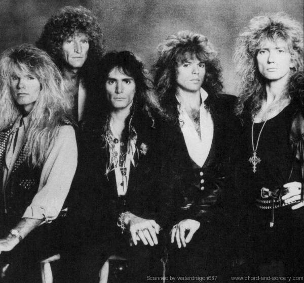 Whitesnake, circa 1990; provenance unknown